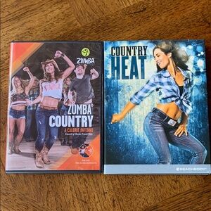Beachbody Zumba Country and Country Heat DVD Set
